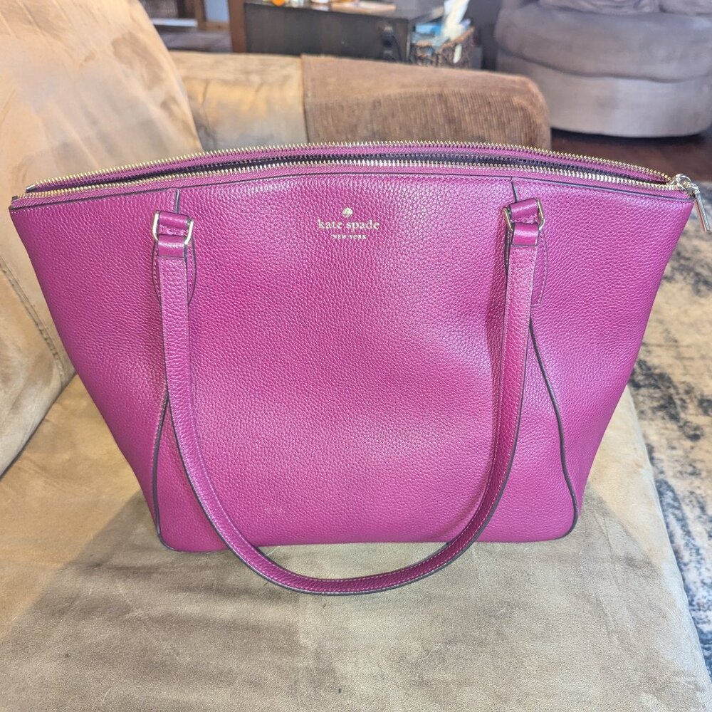 Gorgeous Kate Spade Monica Tote Bag - Berry Color